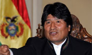 Presidente boliviano respalda a Rafael Correa frente al paro opositor