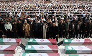 Teherán entierra a sus víctimas de la masacre de Mina