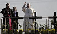 La visita papal a M&eacute;xico se cerr&oacute; con una misa en la frontera con EEUU
