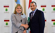 Canciller argentina finaliza visita oficial a L&iacute;bano