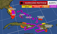 Alerta en estado de Florida por el hurac&aacute;n Matthew