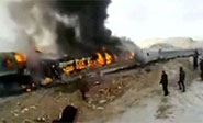 Unos 40 muertos y 100 heridos por choque de trenes en norte de Ir&aacute;n