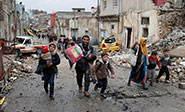 Los terroristas de Daesh huyen de Mosul infiltrados entre los desplazados
