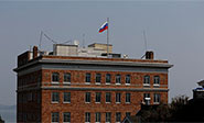 Retiran las banderas rusas del edificio de la misi&oacute;n comercial en Washington