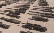 Decomisan en Siria grandes cantidades de armas que pertenec&iacute;an a Daesh