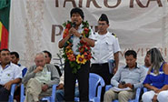Evo Morales agradece el apoyo de los suyos y llama a la unidad