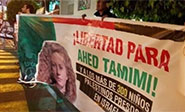 Peruanos reclaman la libertad de la adolescente palestina Ahed Tamimi