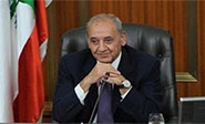 Nabih Berri presidente del parlamento liban&eacute;s, por sexta vez