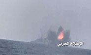 Fuerzas yemen&iacute;es atacan un buque militar saud&iacute; en la costa del Mar Rojo