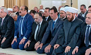 Presidente sirio participa en rezo por inicio de &ldquo;Eid al Adha&rdquo;, en Damasco