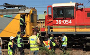 Choque de trenes en Sud&aacute;frica ocasiona m&aacute;s de un centenar heridos