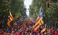 Gobierno catal&aacute;n califica de &ldquo;&eacute;xito espectacular&rdquo; la manifestaci&oacute;n de la Diada