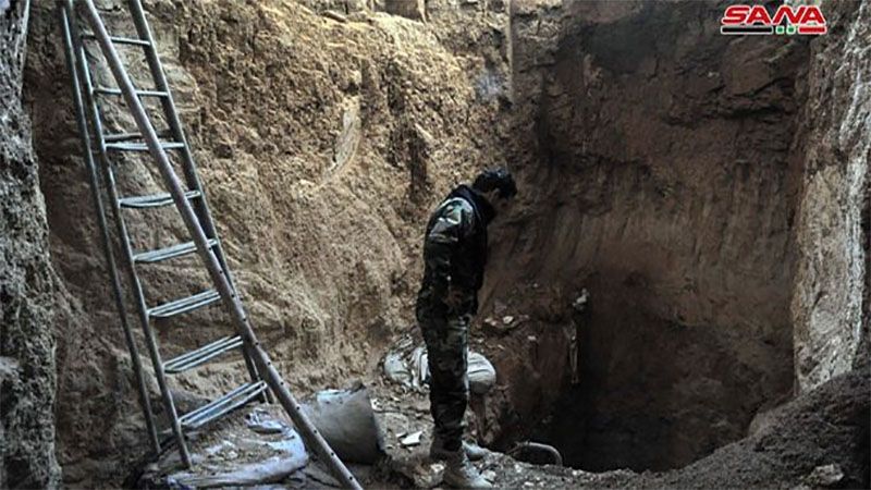 Ej&eacute;rcito sirio halla un t&uacute;nel de 600 metros que usaban los terroristas en Deraa