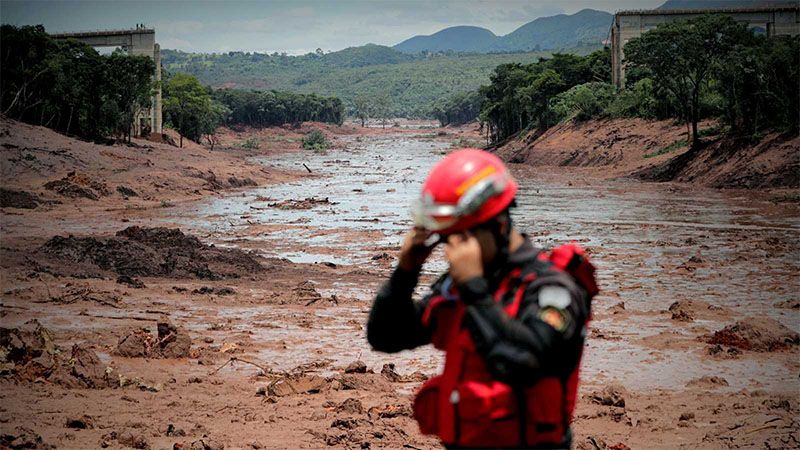 Asciende a 60 el n&uacute;mero de muertos por rotura de represa en Brumadinho, Brasil