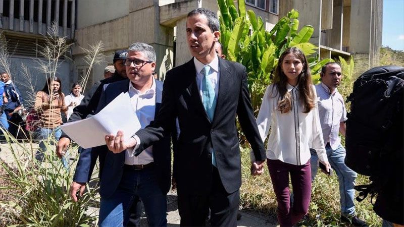 Guaid&oacute; no rechaza intervenci&oacute;n militar de EEUU en Venezuela