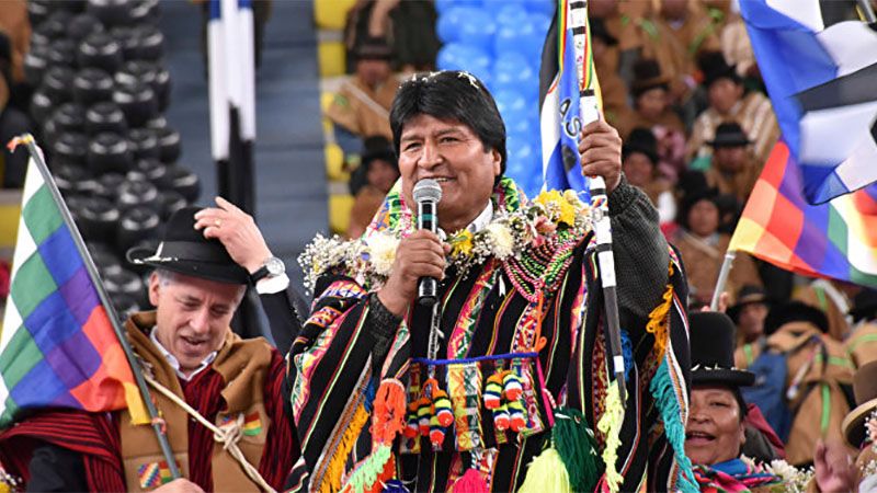 Morales llama a los l&iacute;deres de Latinoam&eacute;rica y el Caribe a apoyar el di&aacute;logo en Venezuela