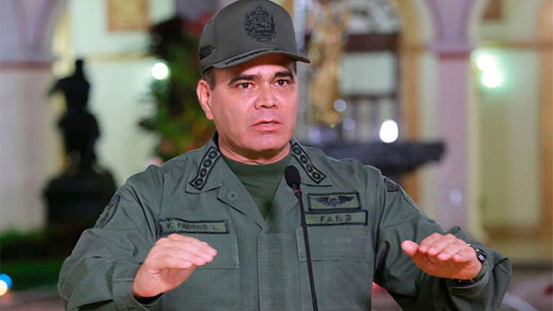 Ministro de Defensa de Venezuela rechaza chantaje de Trump