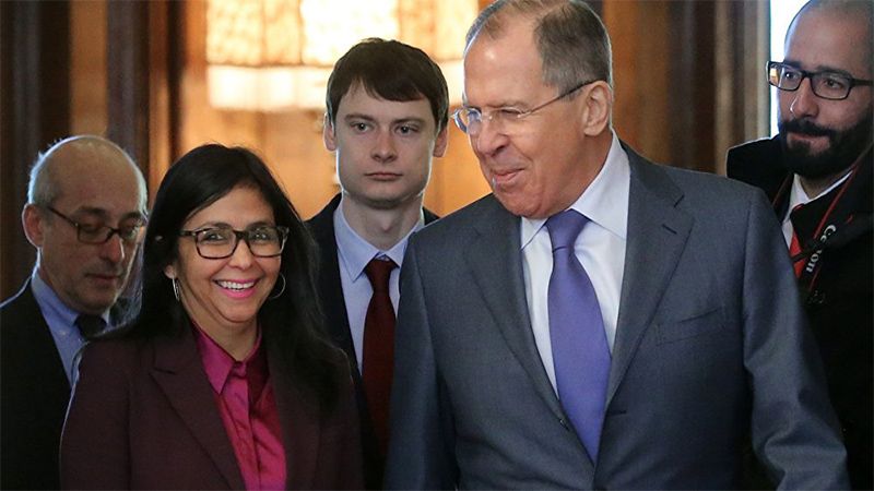 Delcy Rodr&iacute;guez viajar&aacute; el viernes para Rusia para reunirse con Lavrov