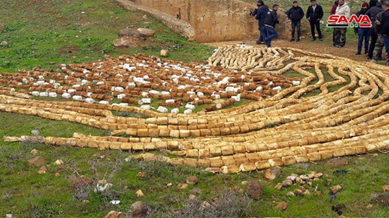 Los terroristas ten&iacute;an escondidos ocho toneladas de explosivos en el sur de Siria