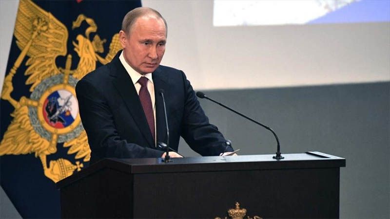 Putin asegura que los focos de terrorismo ser&aacute;n eliminados pronto en Siria