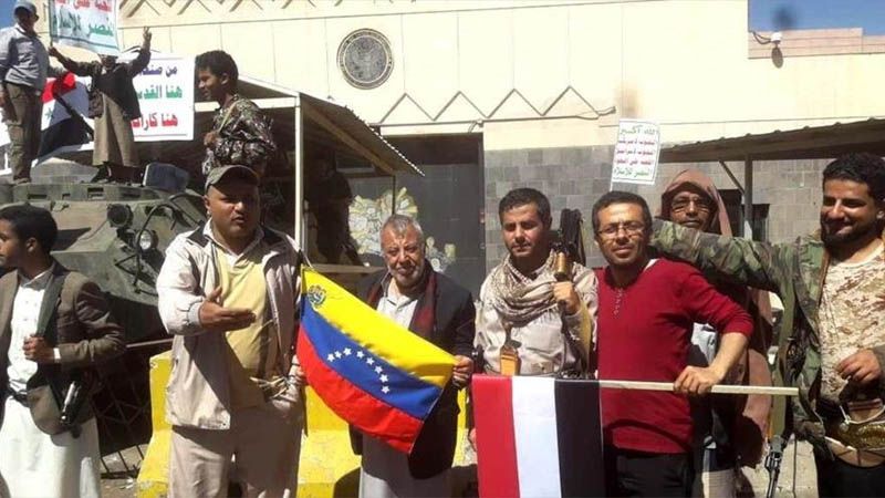 Los yemen&iacute;es expresan solidaridad con Venezuela contra injerencias de EEUU