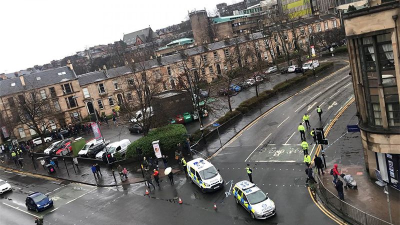 Detonan de forma controlada un paquete sospechoso enviado a la Universidad de Glasgow