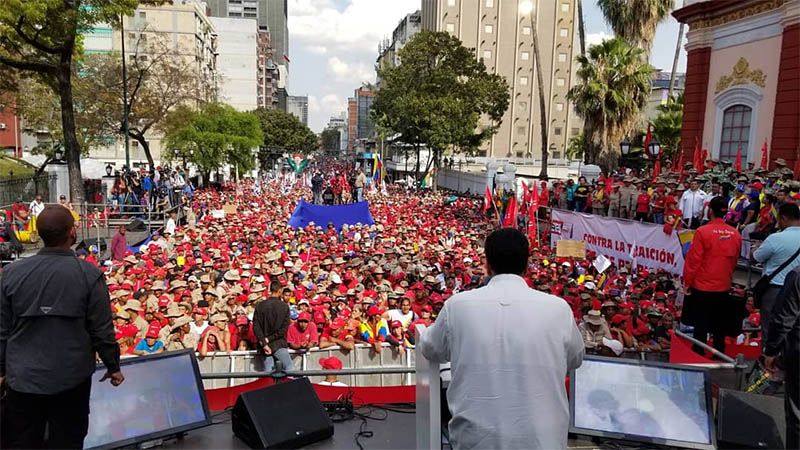 El objetivo del ataque el&eacute;ctrico en Venezuela es provocar un estallido social, asegura Maduro