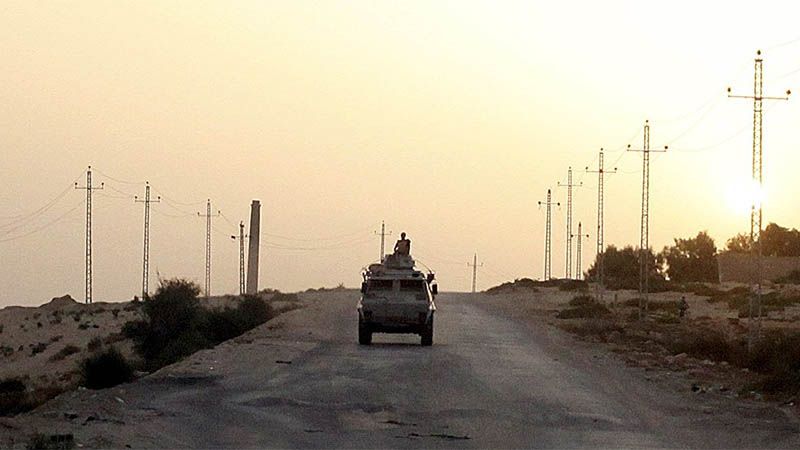 El Ej&eacute;rcito egipcio elimina a decenas de terroristas en el Sina&iacute;