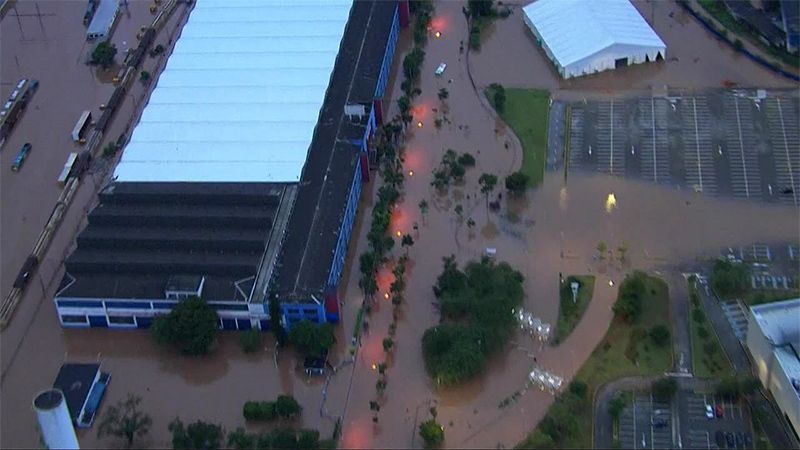 Mueren siete personas por fuertes lluvias en la regi&oacute;n brasile&ntilde;a de Sao Paulo