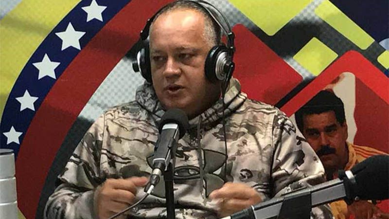 Diosdado cabello califica a la oposici&oacute;n venezolana de hip&oacute;crita y mentirosa