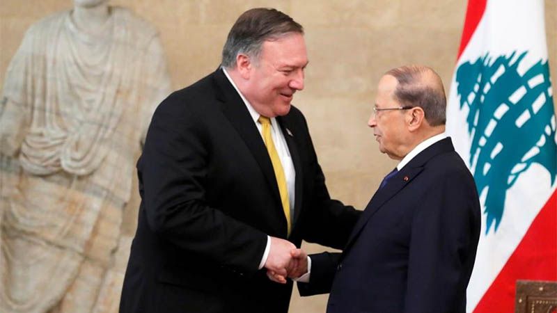 Pompeo incita desde Beirut contra Hezbol&aacute; y el Gobierno liban&eacute;s rechaza sus prop&oacute;sitos