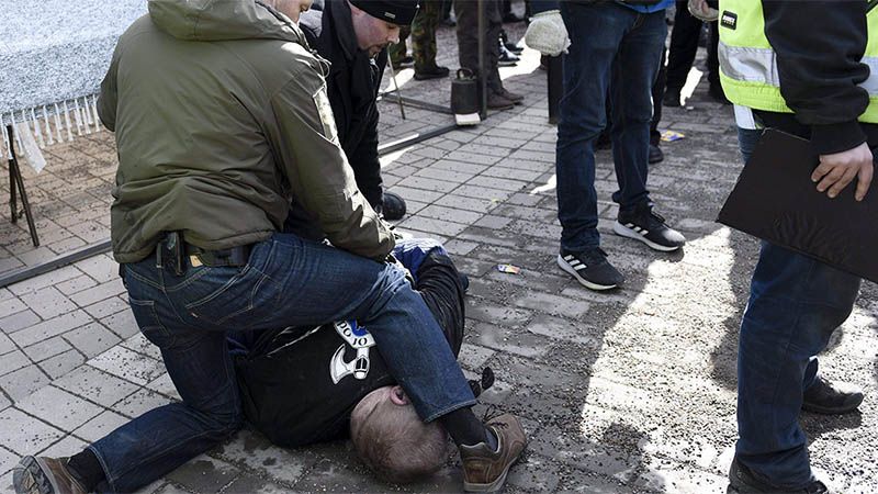 Ataque fallido contra el ministro de Exteriores finland&eacute;s en un acto electoral