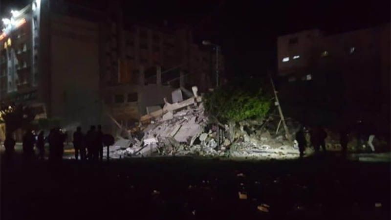 La aviaci&oacute;n israel&iacute; destruye la oficina del l&iacute;der de Hamas en Gaza