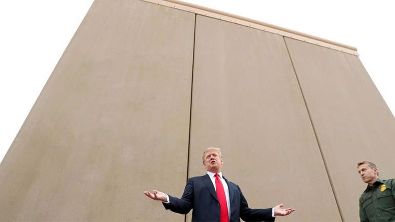 El Pent&aacute;gono autoriza el gasto de 1.000 millones de d&oacute;lares para construir el muro fronterizo