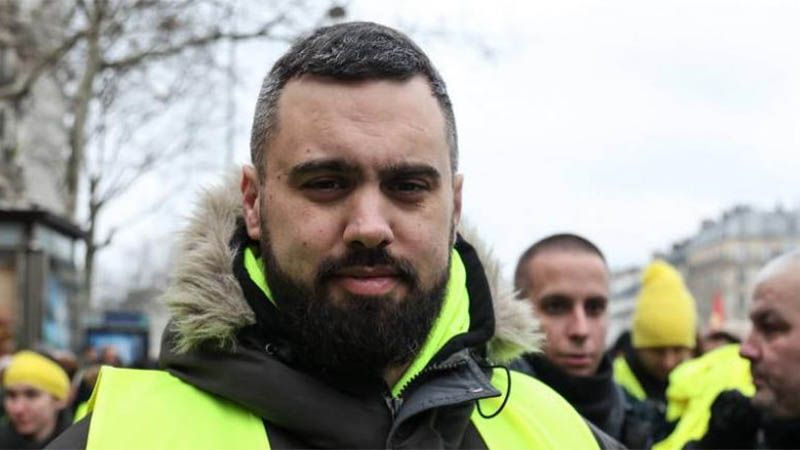 Uno de los l&iacute;deres de &ldquo;chalecos amarillos&rdquo; multado por protestas no autorizadas