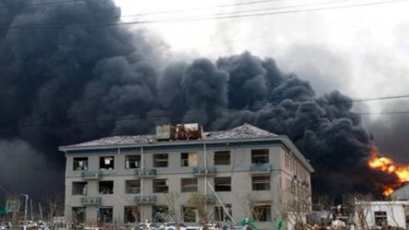 M&aacute;s de cinco muertos por la explosi&oacute;n de una f&aacute;brica en China