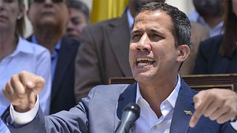 El golpista Guaid&oacute;, enojado por eliminar su inmunidad parlamentaria
