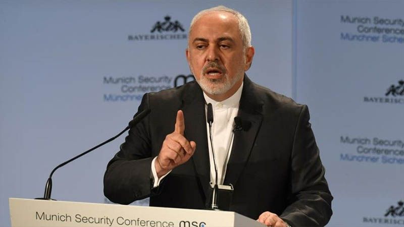 Zarif califica de &ldquo;terrorismo econ&oacute;mico&rdquo; la presi&oacute;n de EEUU a su pa&iacute;s