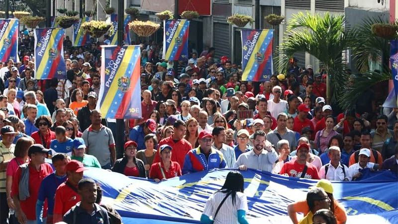Partido gobernante venezolano convoca movilizaciones para el 6 de abril en Caracas