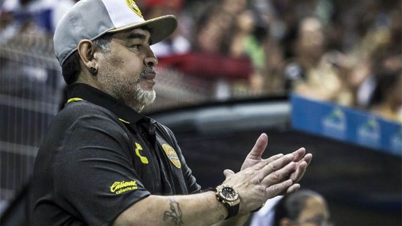 Sancionan a Diego Maradona en M&eacute;xico por respaldar a Maduro y criticar a Trump