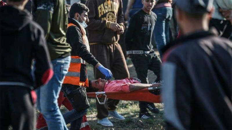 Al menos 40 palestinos heridos a causa de la represi&oacute;n israel&iacute; en la asediada Gaza