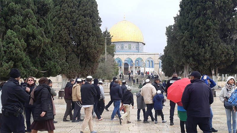 Colonos israel&iacute;es irrumpen en la Mezquita Al Aqsa en un acto provocativo