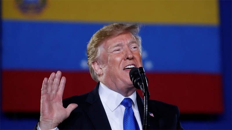 Trump &ldquo;adivina&rdquo; que muchas cosas suceder&aacute;n en Venezuela durante la pr&oacute;xima semana