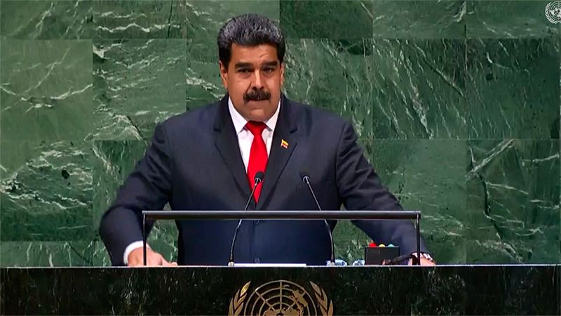 Maduro se re&uacute;ne con representantes de la ONU en Caracas