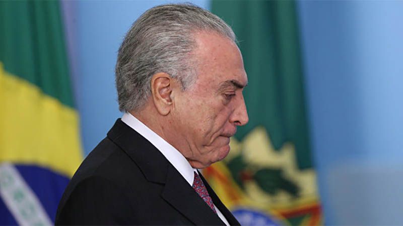 Tribunal brasile&ntilde;o decide por unanimidad liberar a expresidente Temer