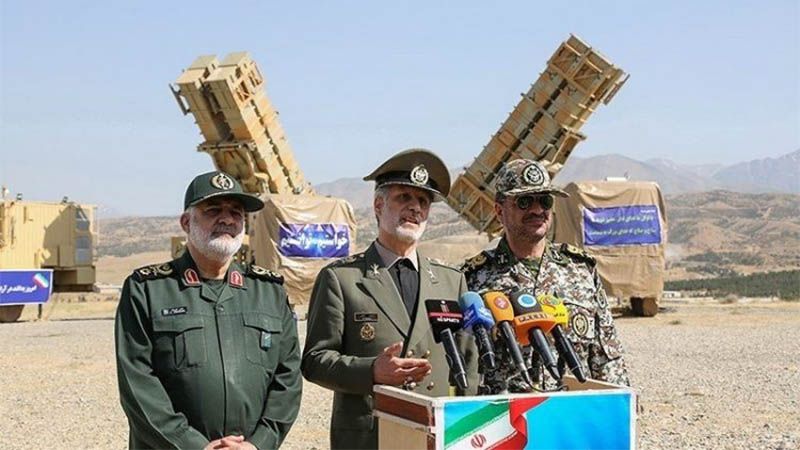 Ir&aacute;n presenta su nuevo sistema de defensa a&eacute;rea en una ceremonia en Teher&aacute;n