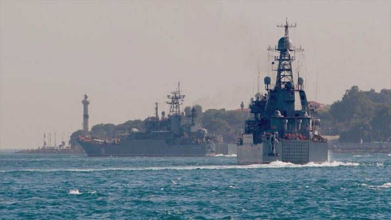 Rusia env&iacute;a dos buques con armas a Siria para ofensiva de Idlib