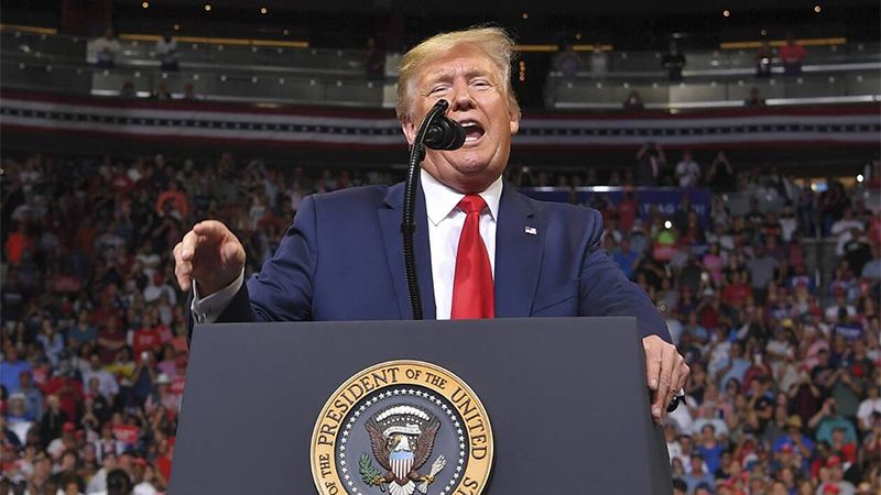 Trump lanza oficialmente su campa&ntilde;a para su segundo mandato