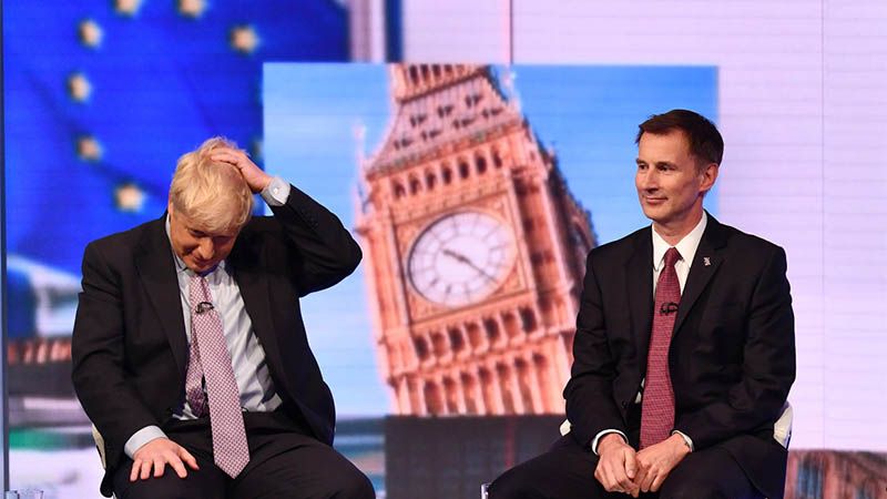 Boris Johnson y Jeremy Hunt se disputar&aacute;n la sucesi&oacute;n de Theresa May