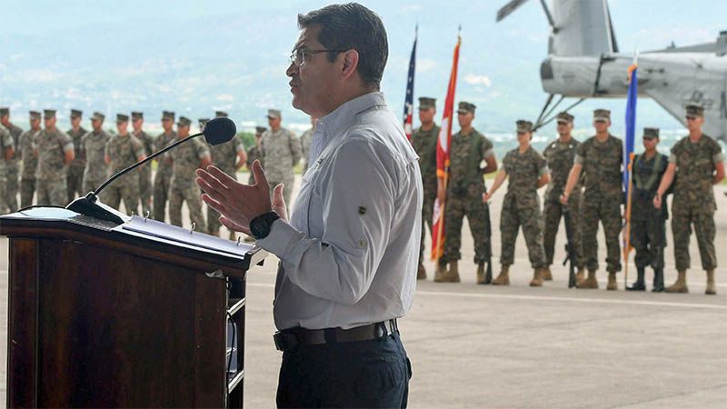 Marines estadounidenses se despliegan en Honduras